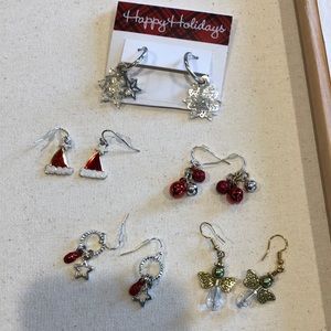 Holiday earrings